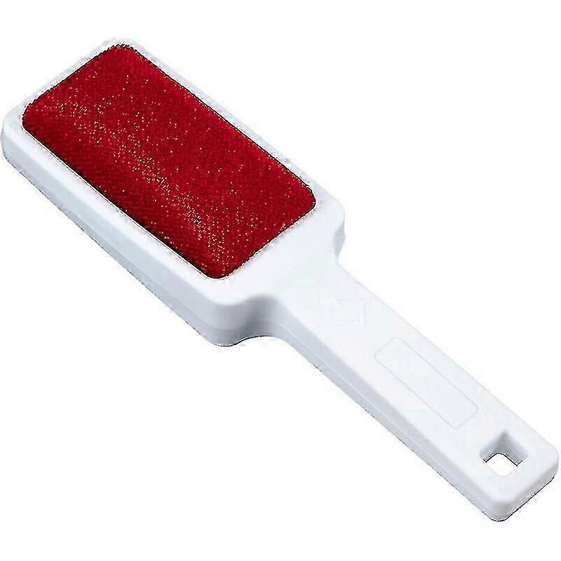 Clothes Brush, Textile Brush, Double-sided, 6 X 21.5 X 2 Cm, White