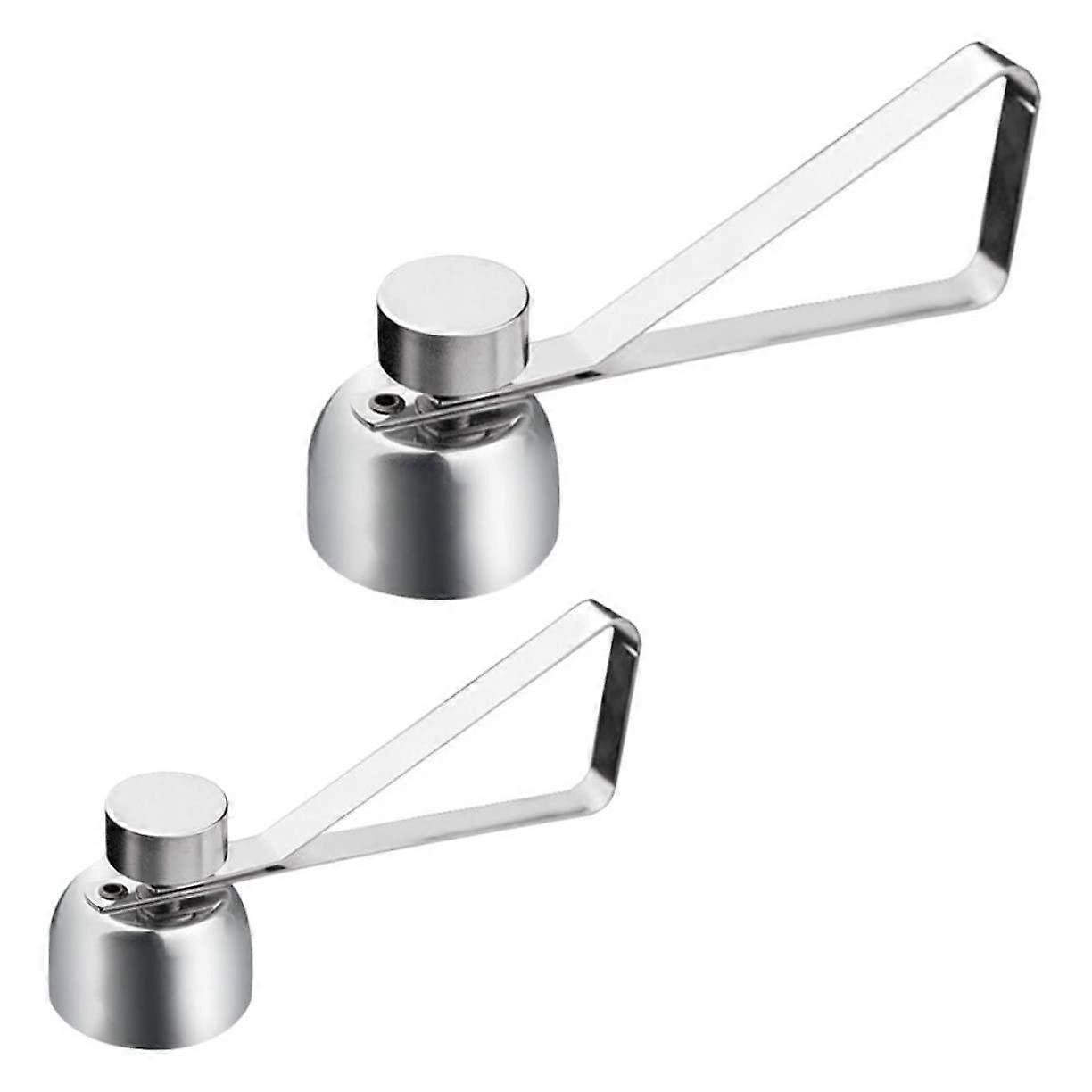 2Pcs Stainless Steel Egg Cracker with Eggshell Cutter for Soft and Hard Boiled Eggs, Dishwasher Safe