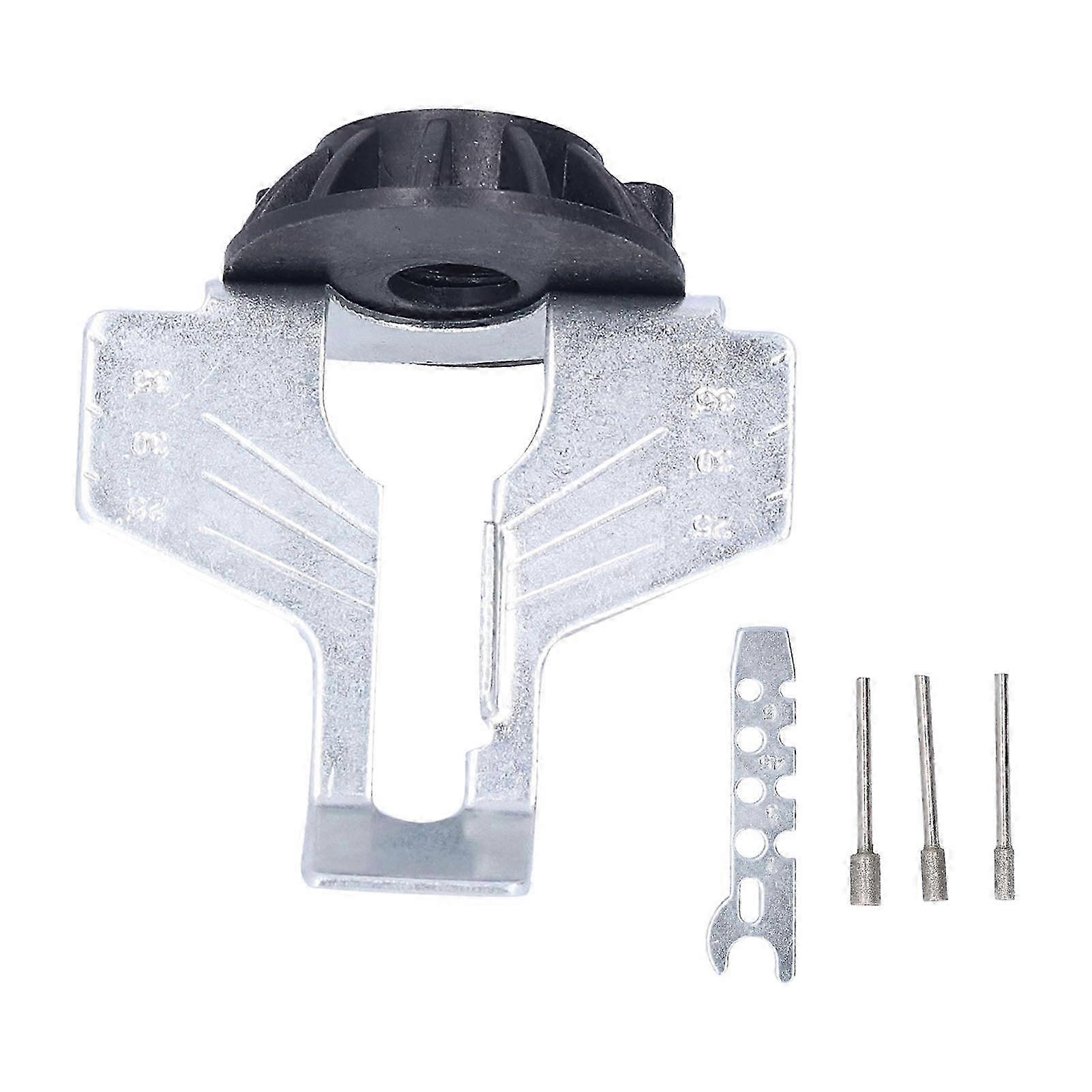 Chainsaw Sharpening Attachment Sharpener Guide Drill Adapter Blade File Rotary Tool Kit
