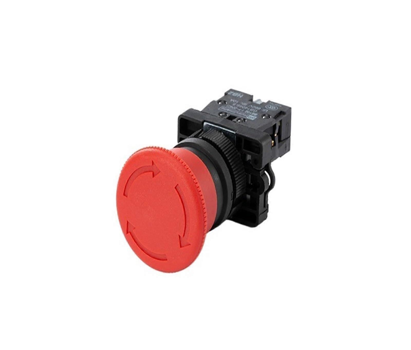 22mm Momentary Push Button Switch 10A 600V SelfReset with Stop Start Symbol for Quick Control