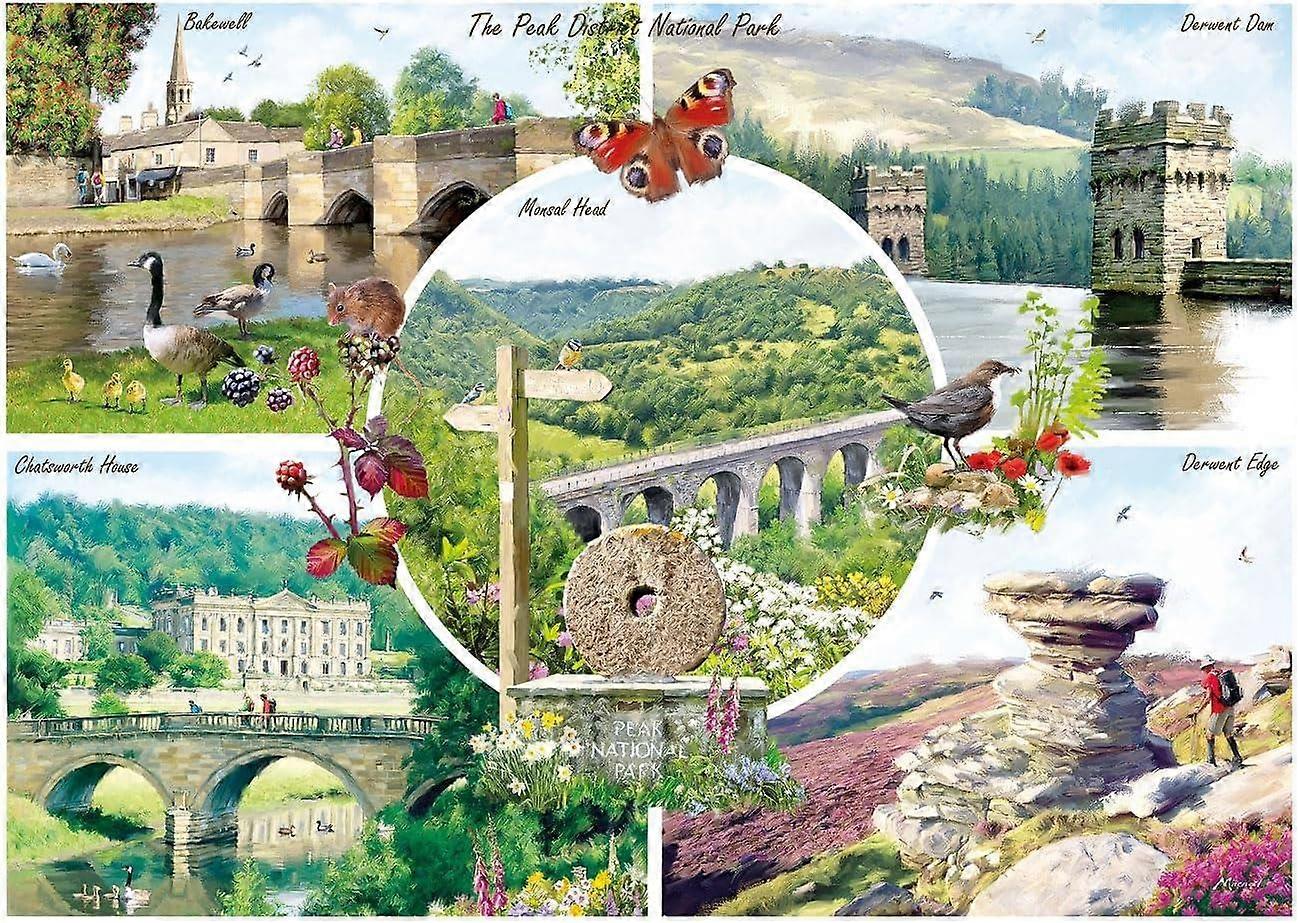 Gibsons The Peak District Jigsaw Puzzle (1000 Pieces)