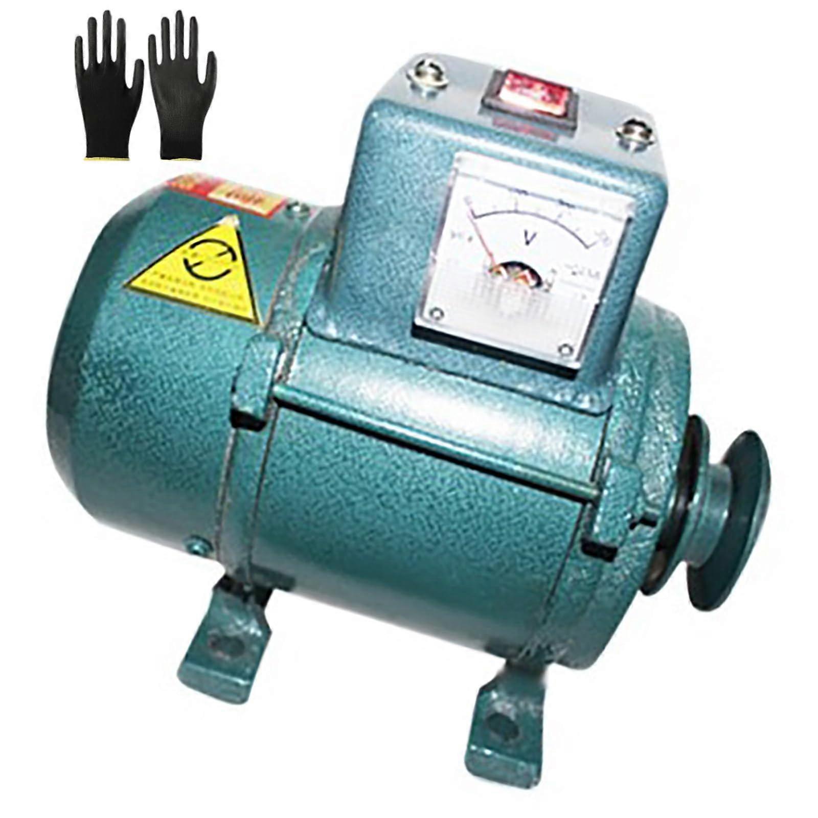 7000W 220V Permanent Magnet Generator, Pure Copper Coil Brushless, Pulley Driven for Lighting