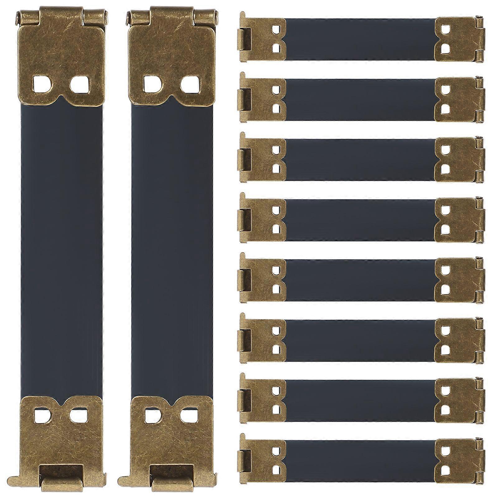 20pcs Metal Internal Flex Frame 8cm Sewing Internal Handbag Hinge Spring Clip