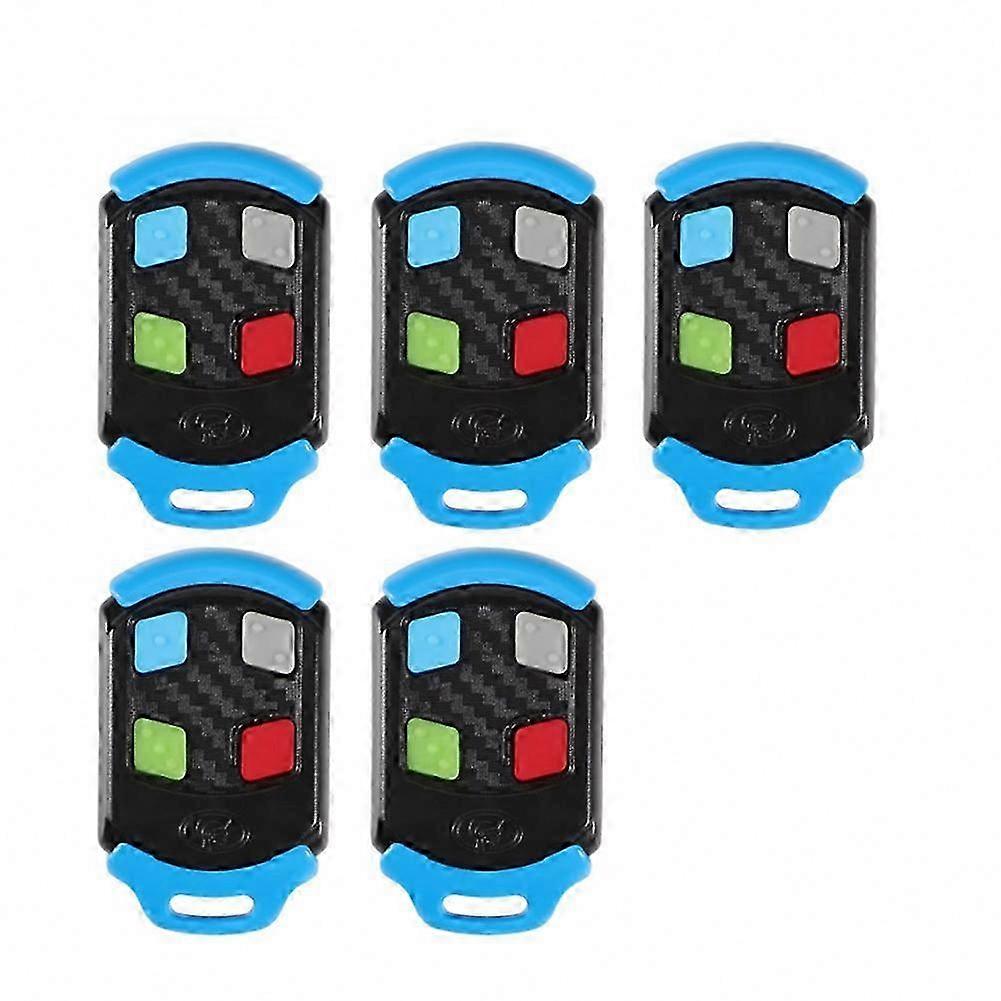 5Pcs Universal Gate Door Opener Remote Control for Garage Systems with 1 Button Compatibility
