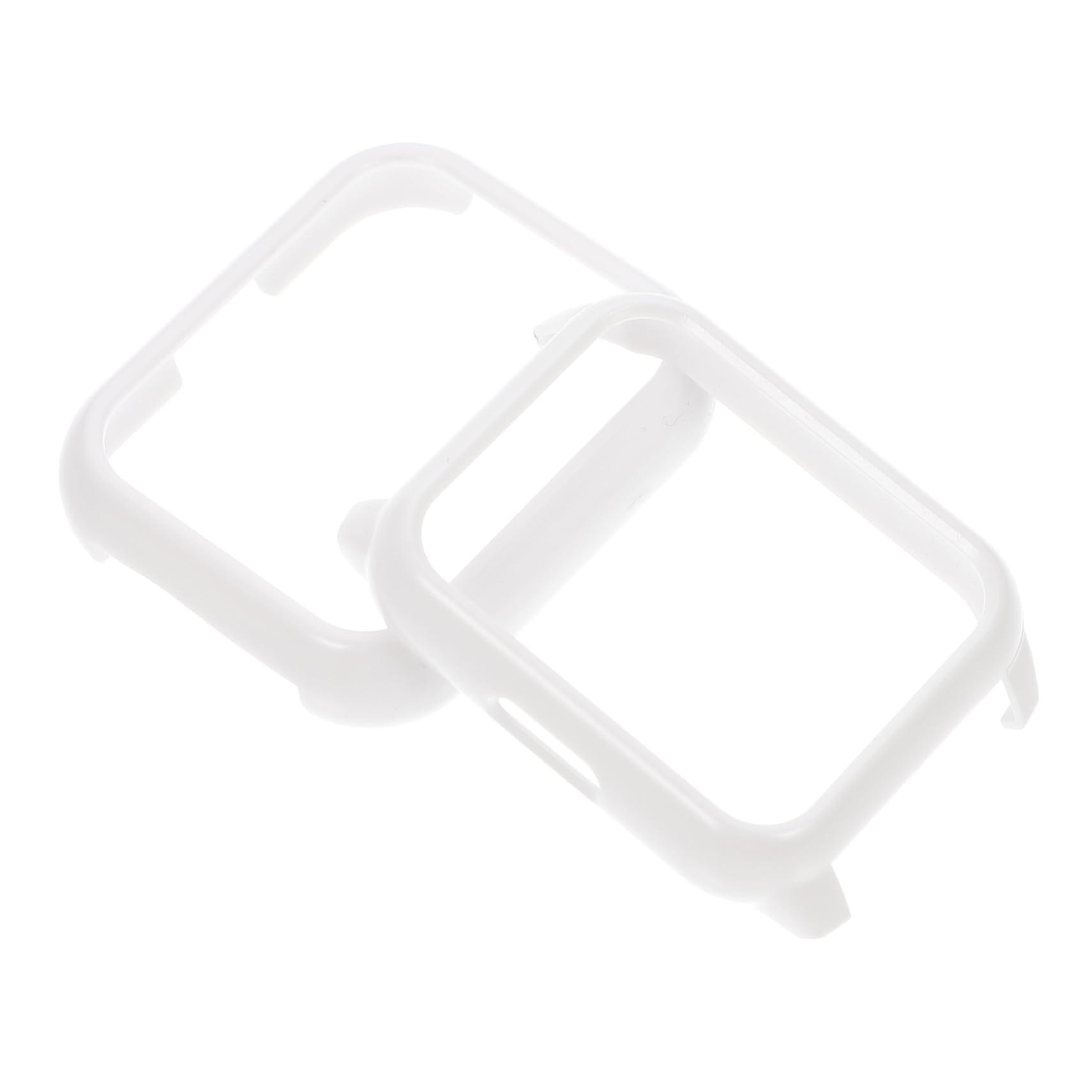 2pcs Ultra Thin Watch Screen Protector and Lightweight Case Cover Scratch Resistant Easy Install