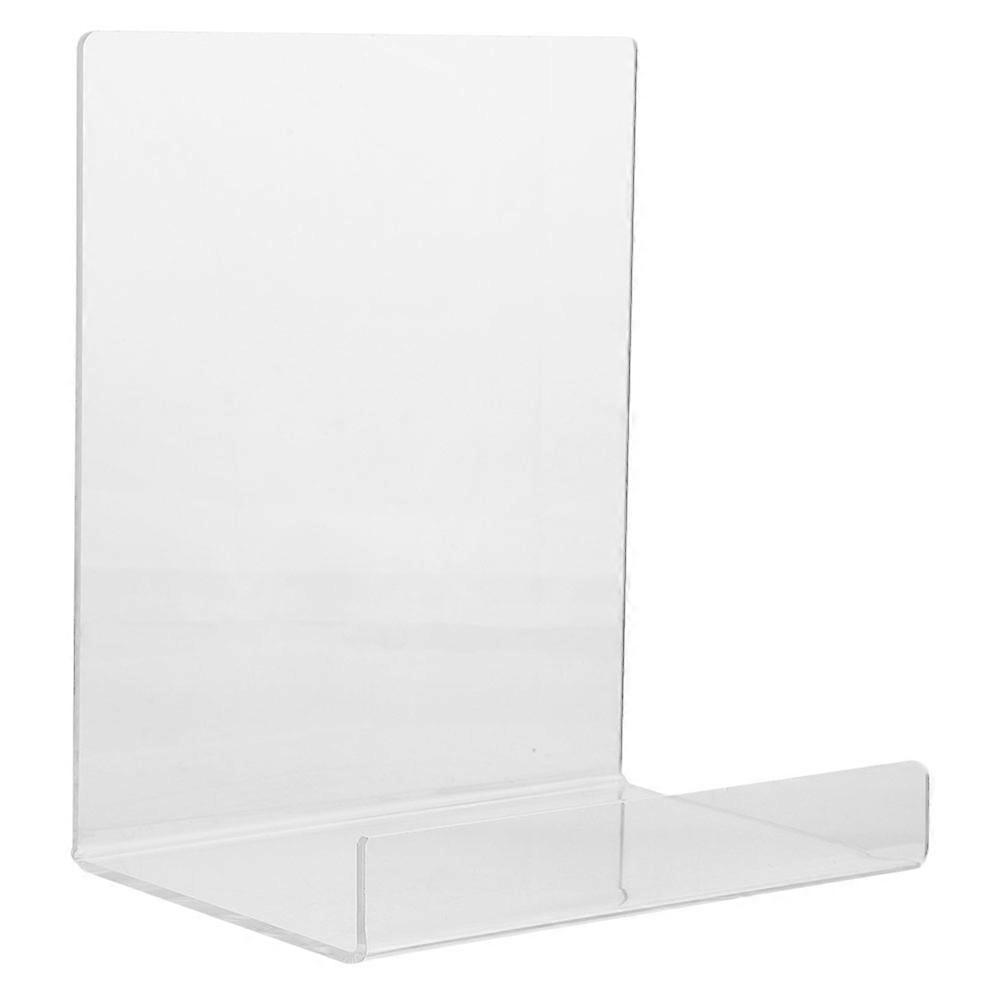 Transparent Acrylic Book Stand for Home Use Practical Book Display