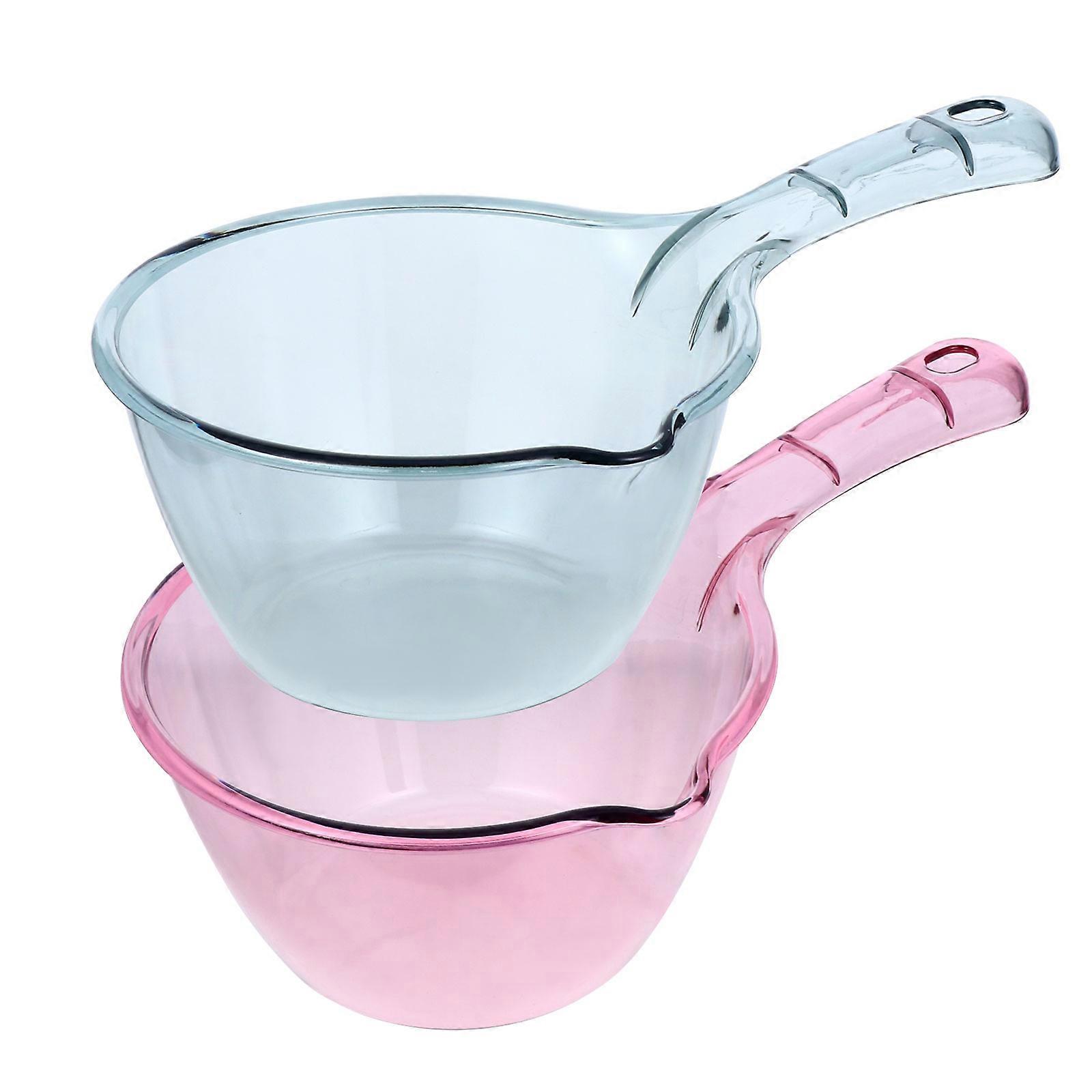 Kitchen Water Spoon Long Handle Ladle for Water Serving 2Pcs