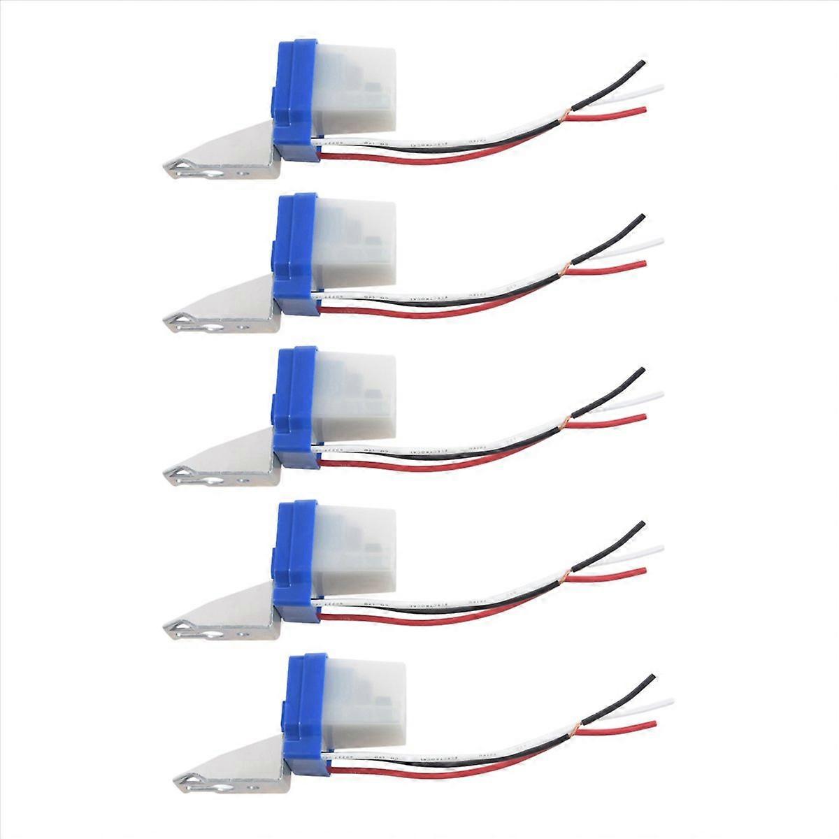 5X AC DC 12V 10A Automatic Lamp Switch Light Sensor Switch