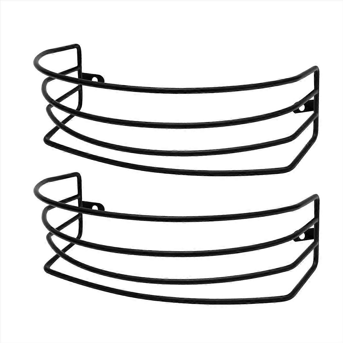 2-Pack Hat Rack for Wall Door, Metal Hat Organizers for Baseball Caps