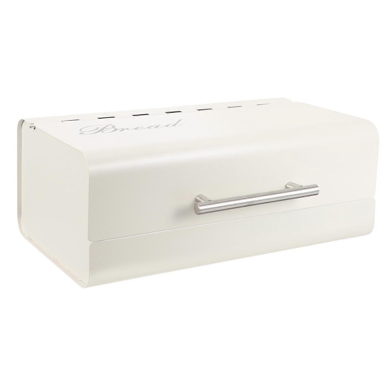 Moisture Prevention Desktop Bread Holder Sturdy Metal Storage Box Kitchen Organization 1Set