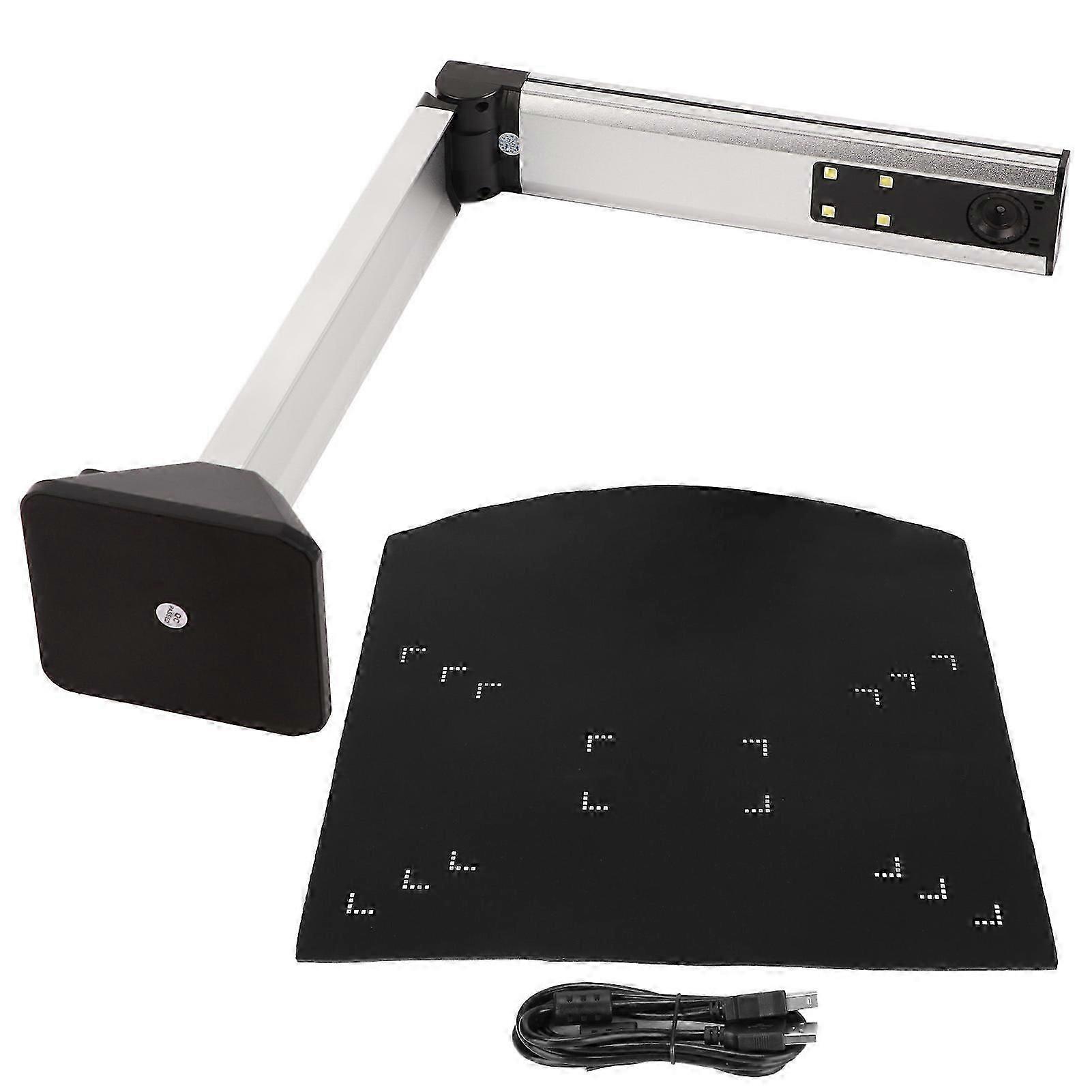 Document Camera A4 OCR Technology 5MP High Definition Auto Focusing Portable USB Document Camera Scanner