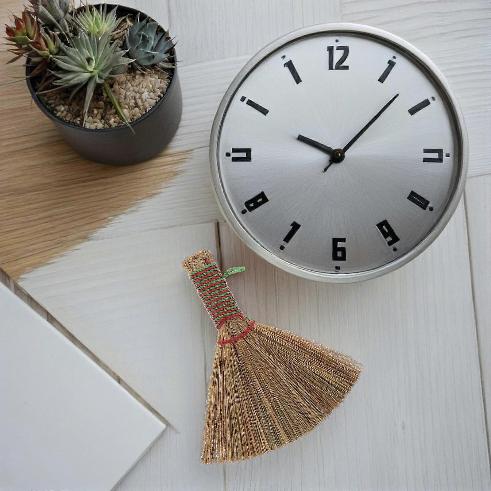 2pcs Cleaning Compact Hand Broom Coffee Grass Dusting for Home Users