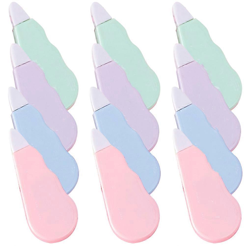 12Pcs Cute Correction Tape for Students Use Assorted Supplies