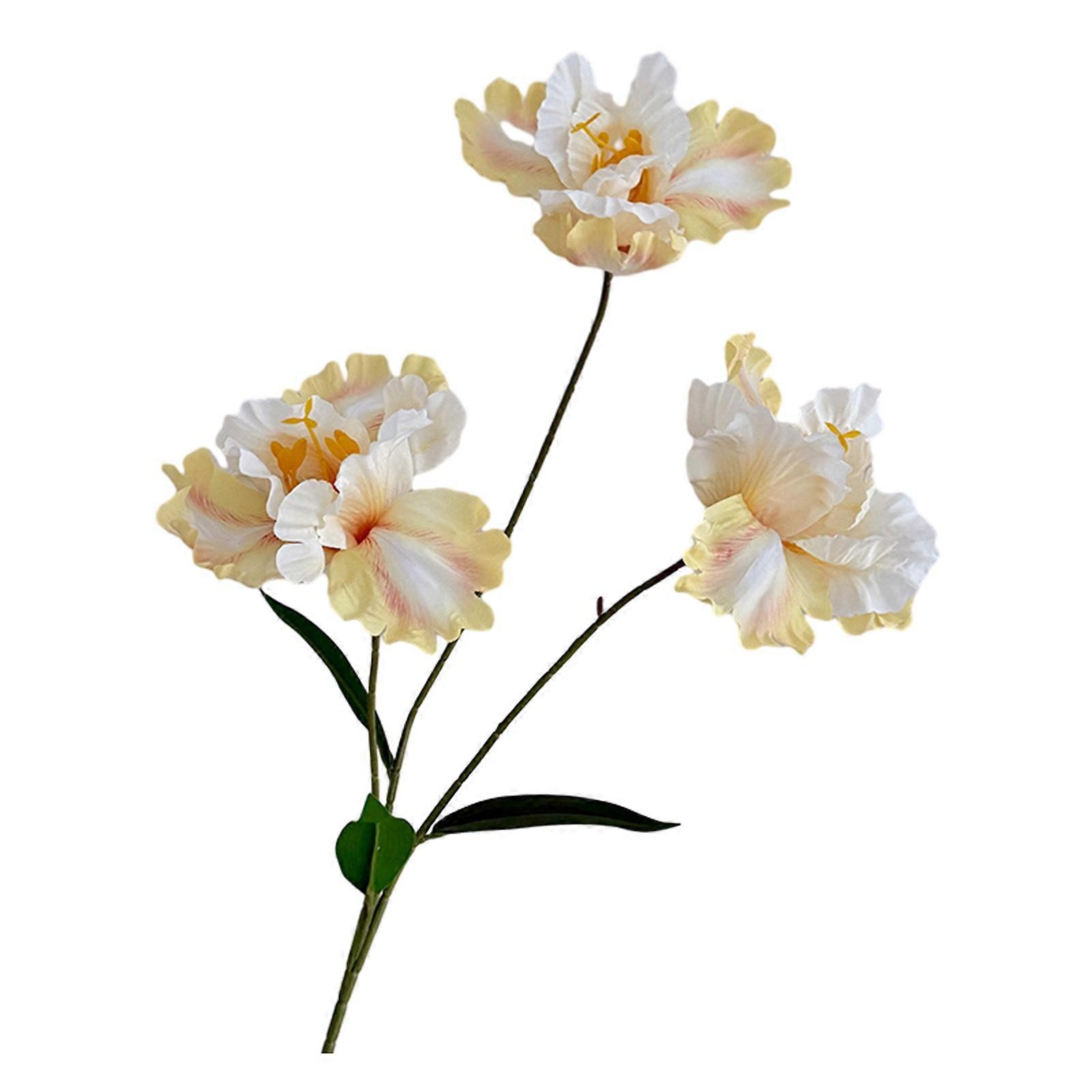 Lifelike Artificial Iris for Vase – No Maintenance for Indoor – for Living Room & Office