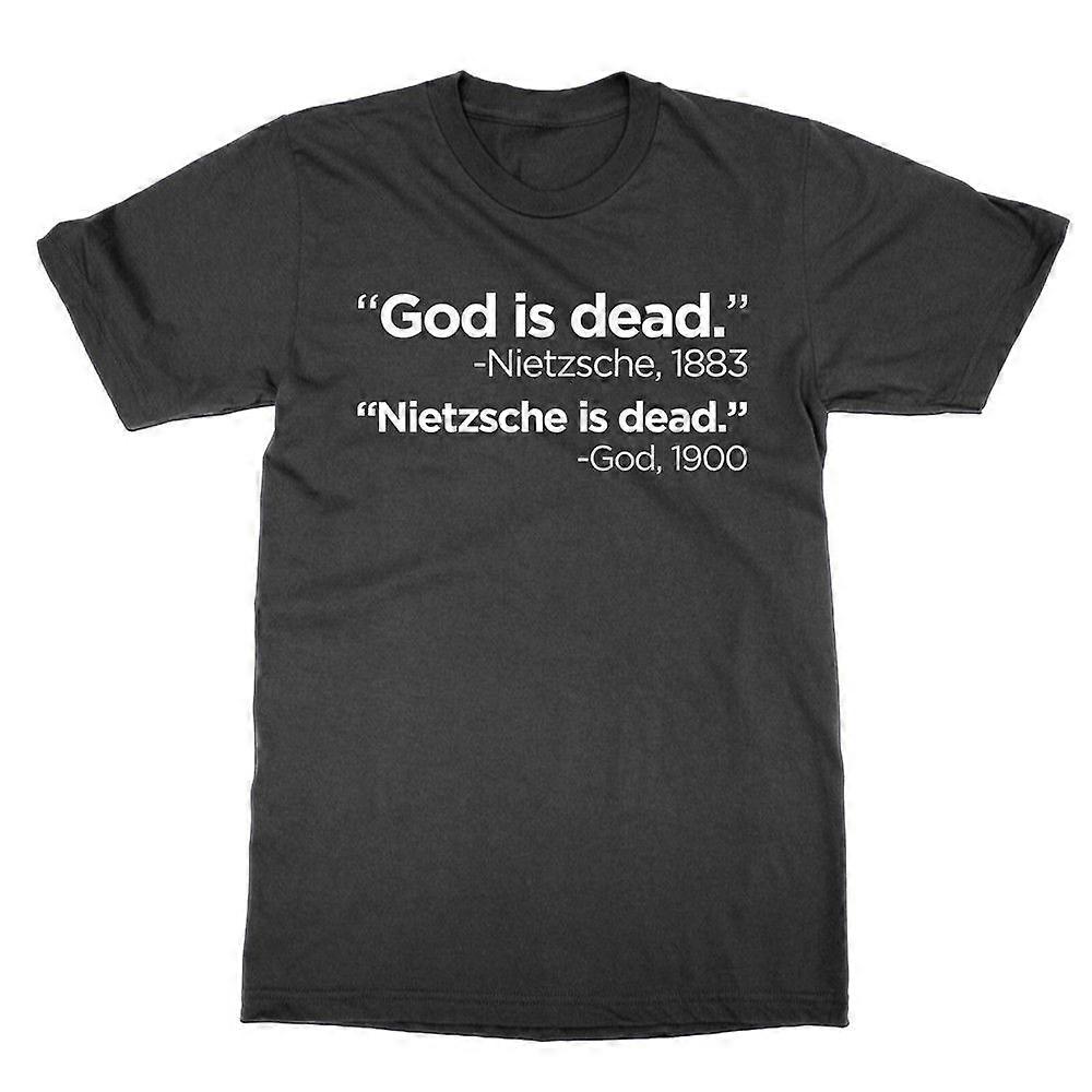 Dio è morto Nietzsche è morto maglietta E0300