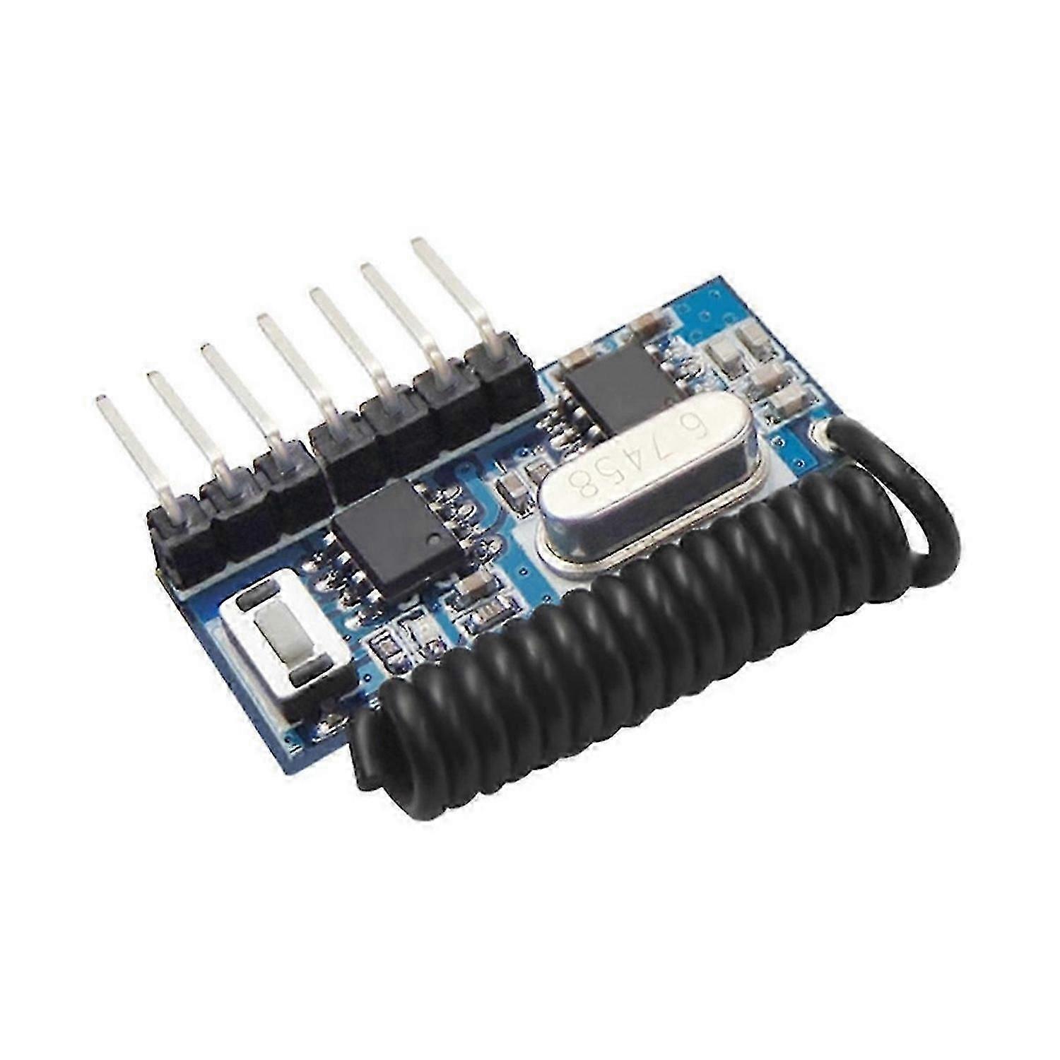 applicable 315Mhz RF Receiver Learning Code Decoder Module Wireless 4 CH Output for Remote Controls 1527 2262 E