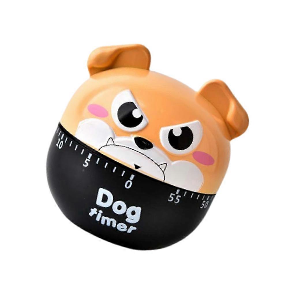 Kitchen Mechanical Khaki Timer and Creative Cartoon Bake for Cooking Timer
