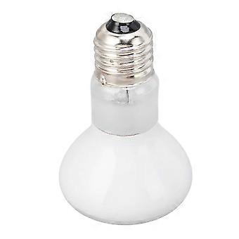 E27 UVA Krybdyrvarmelampe kompatibel med Krybdyr, Padder, Skægagamer, Skildpadder, Kuglepytoner 220-240V Hvid 25W