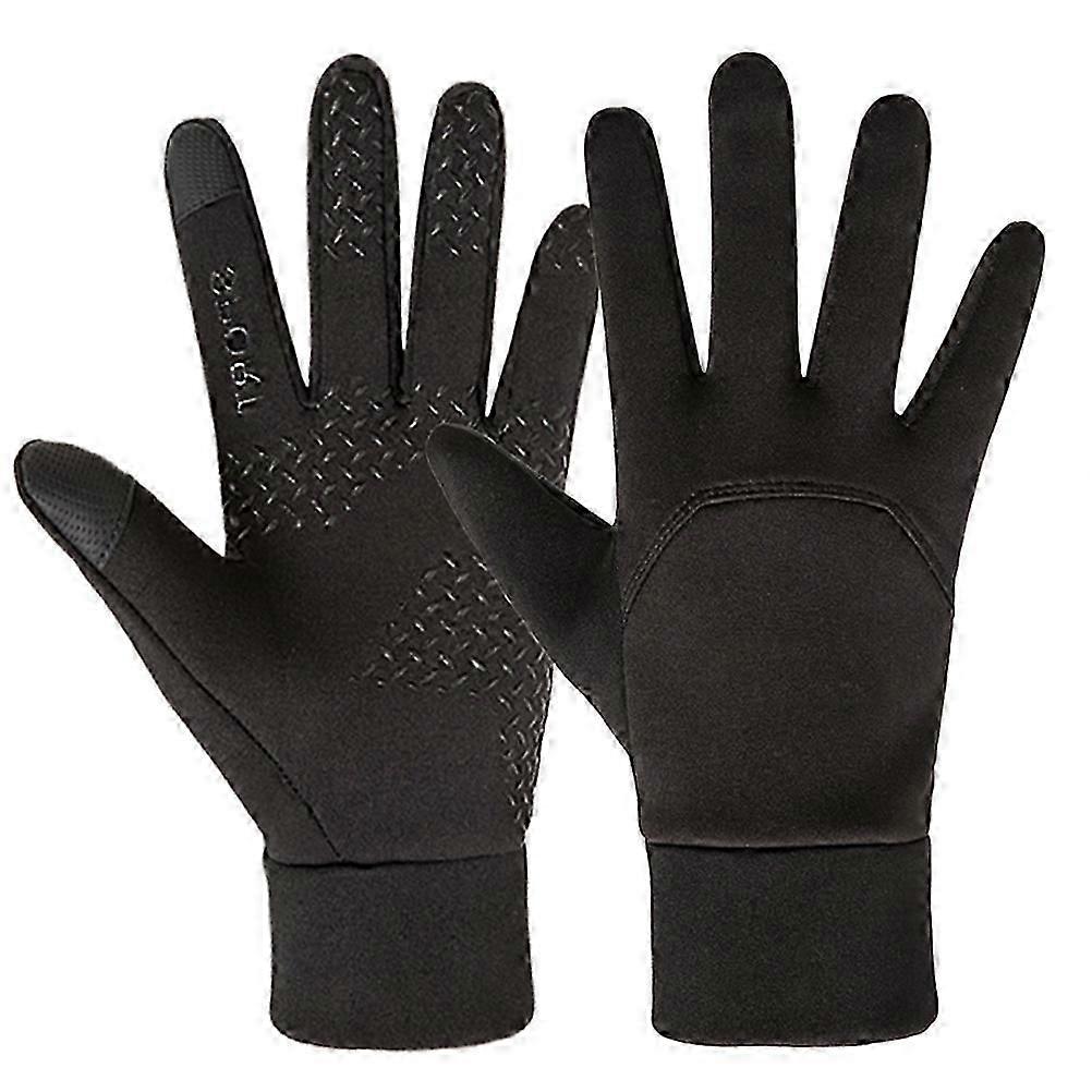 Fahrradhandschuhe, Winterhandschuhe mit Touchscreen, 2 Stück
