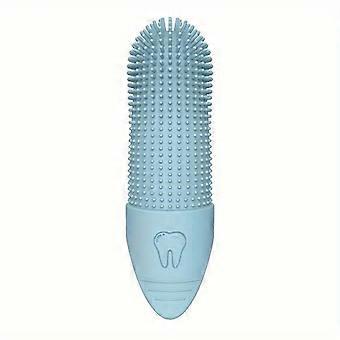 Dog Toothbrush, 360 Degree Cleaning Finger Toothbrush For Dogs, Soft Silicone Dog Finger Toothbrush For Pet Dental Care