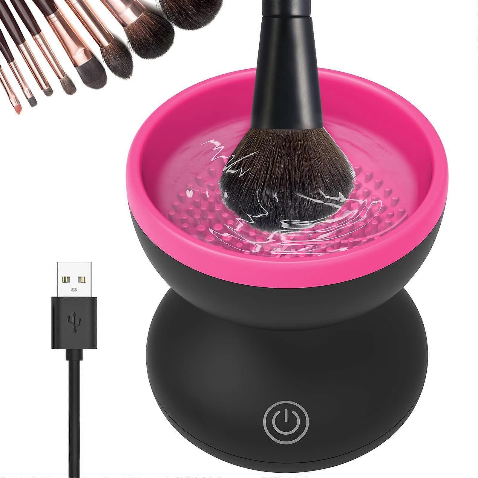 Makeup Brush Cleaner Machine,USB Automatic Spinner Cleaner