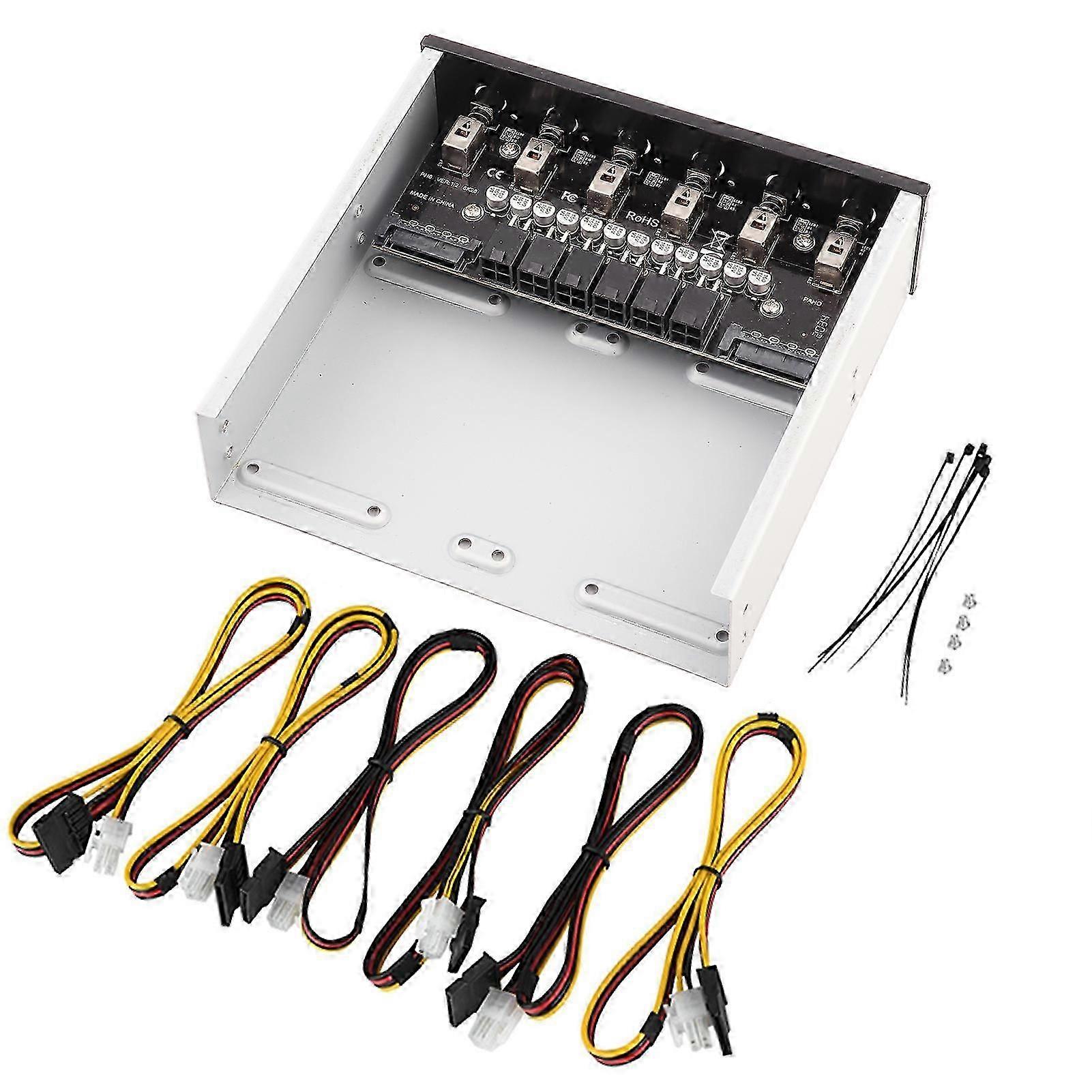 HDD Power Control Switch Hard Drive Selector SATA Drive Switcher For Desktop PC Computer