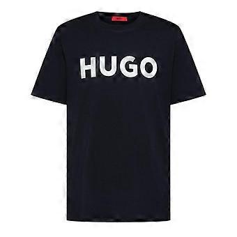 Hugo Herren Dulivio Kontrastlogo T-Shirt