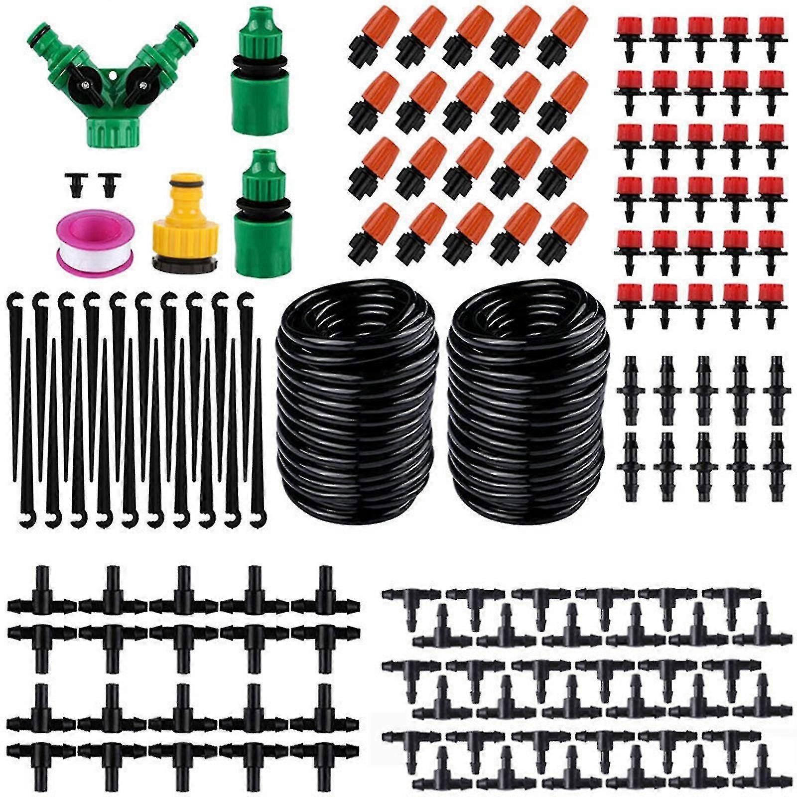 149pcs Mist Cooling Automatic Irrigation System Automatic Irrigation Equipment Set For
