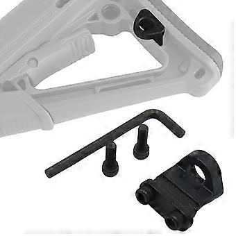 Tactical Tail Support Fixer QD Strap Buckle Quick Release Aluminum Alloy Tailstock compatible with Hunting Accessories
