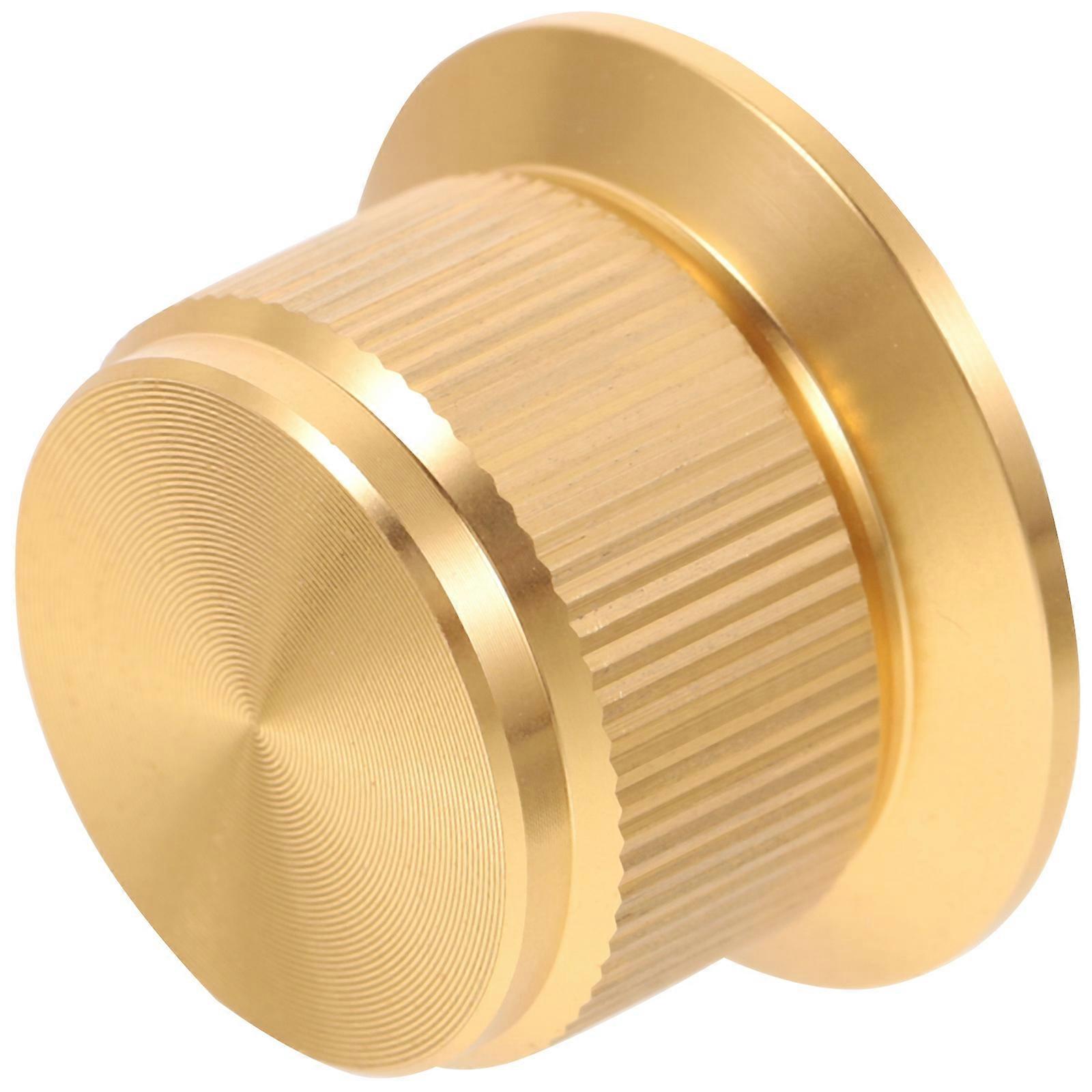 Replaceable Cap Shape Volume Potentiometer Knob Durable Alloy Amplifier Audio Knob