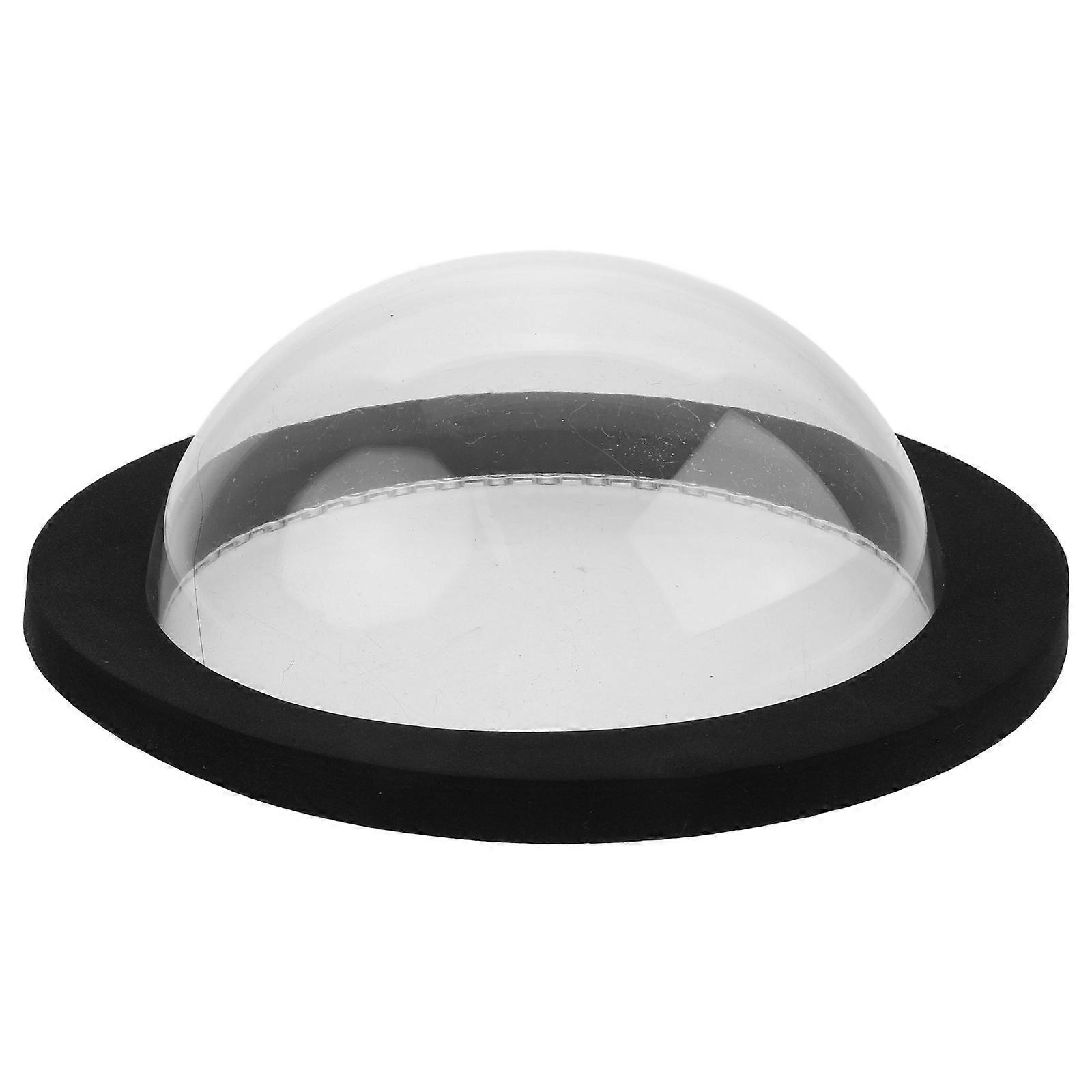Fish Tank Feeding Ring Transparent Floating Plant Holder 1Set
