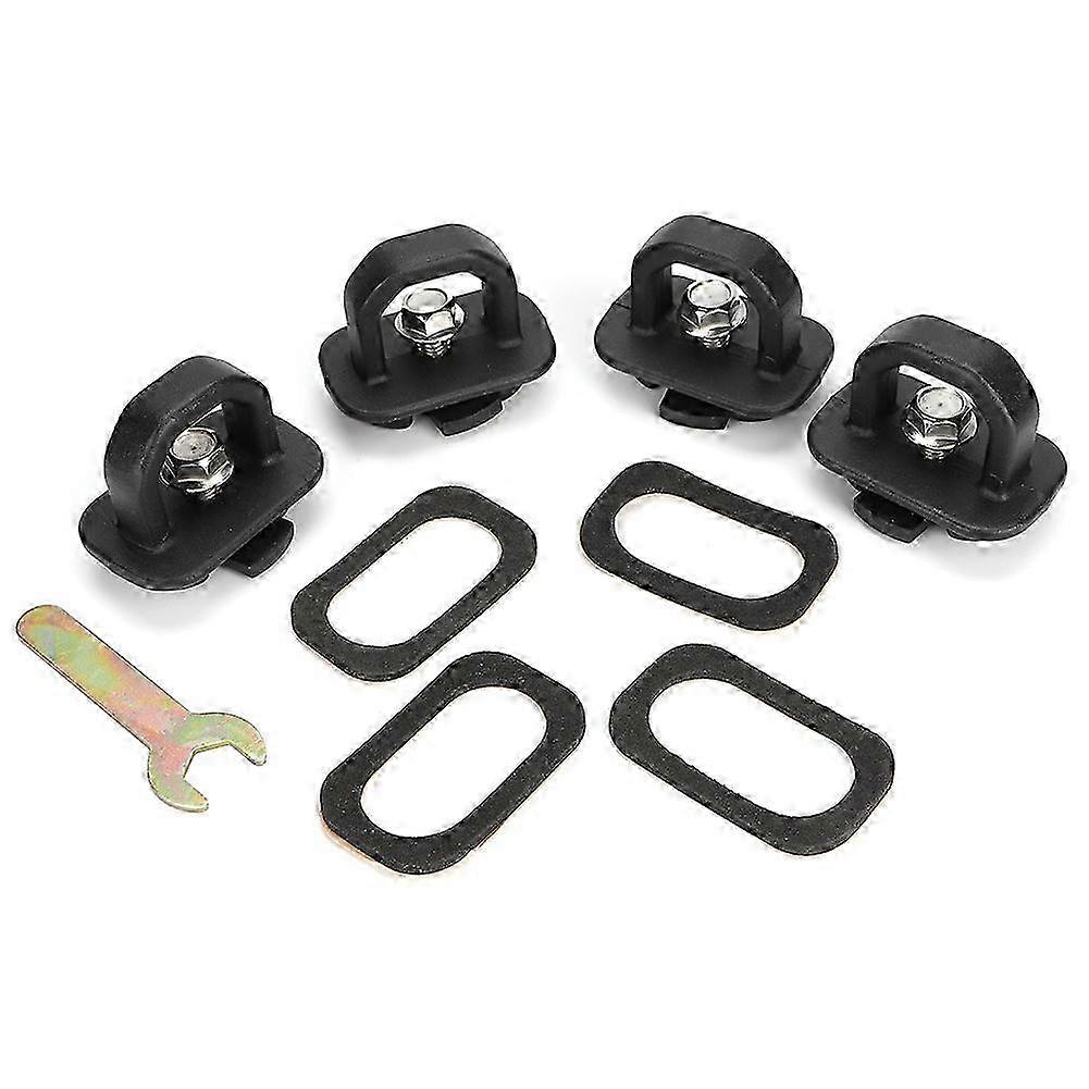 Tie down hooks for Chevy Silverado - 4pcs cargo bed anchors