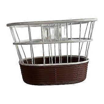 Bike Front Basket Iron and Plastic Durable Frame Easy Mount for Commuting and Daily Rides