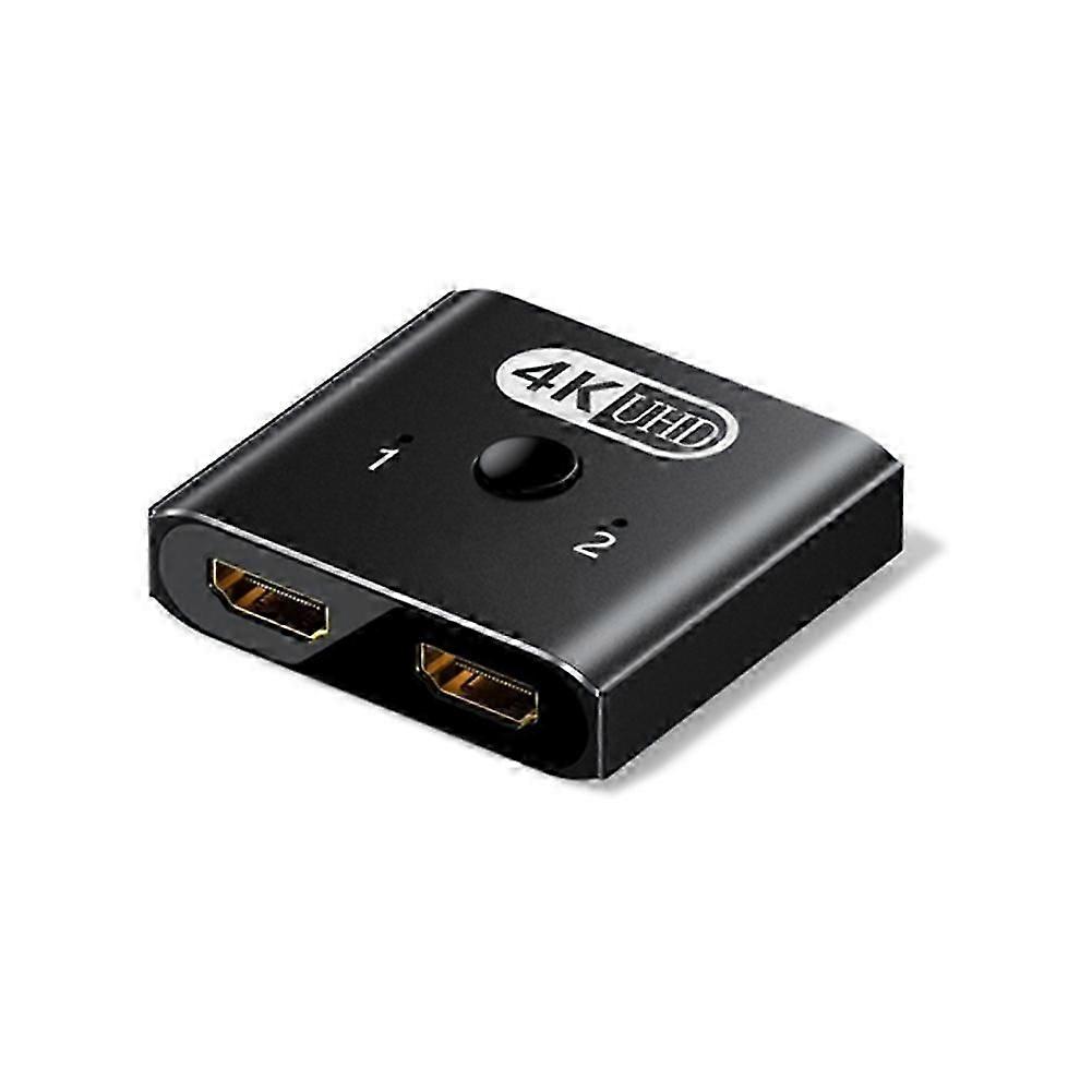 2 in 1 Out -Compatible 2.0 Bidirection Switch 4K@60Hz Splitter Bidirectional -Compatible Switcher Manual Switch