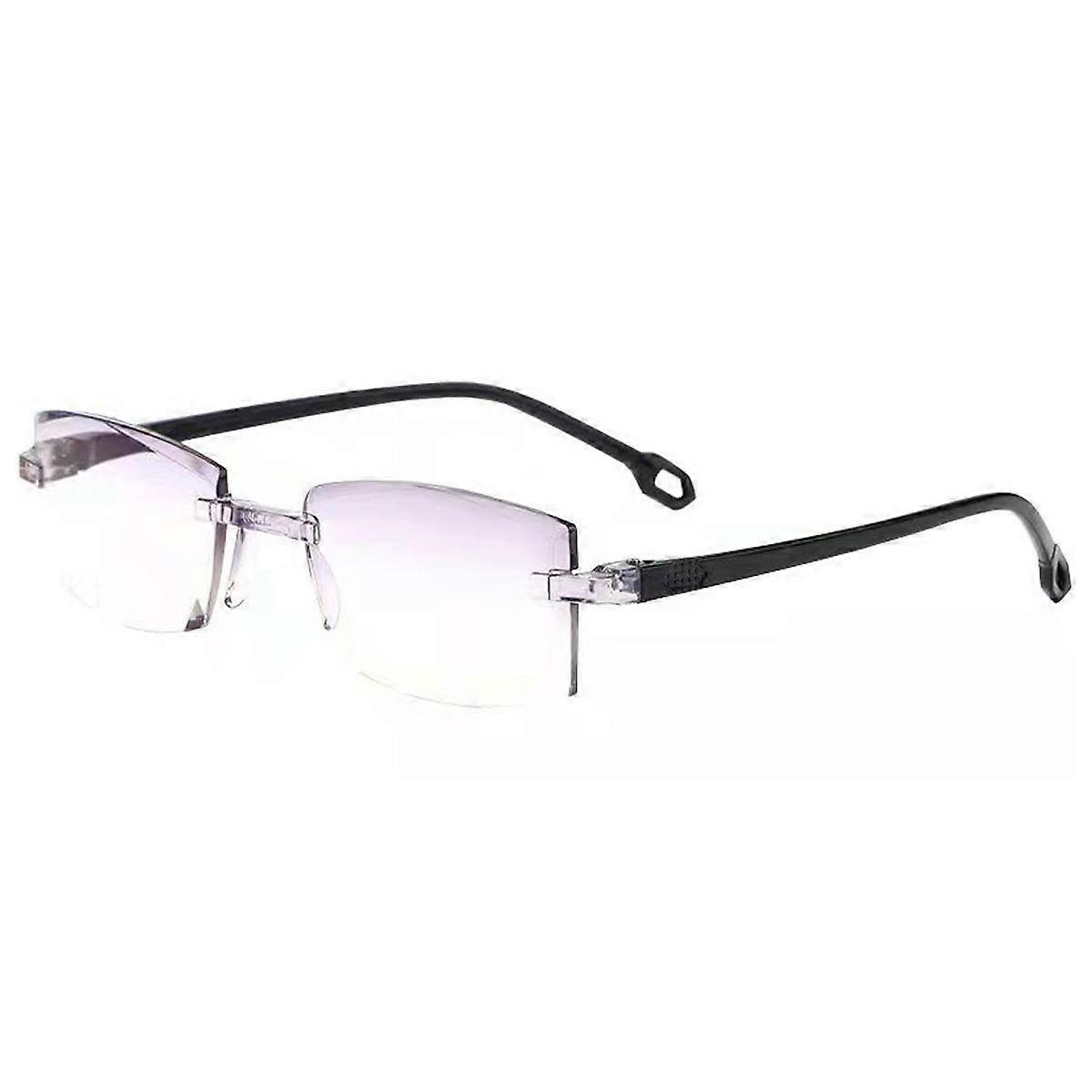 Smart Zoom Progressive Blue Light Blocking Reading Glasses