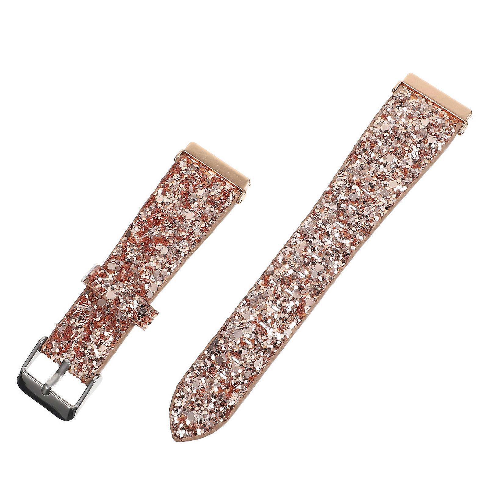 Golden Glitter Watch Strap for Refresh