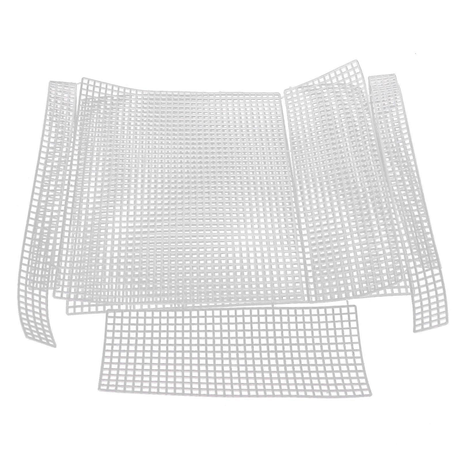 DIY Bag Material Plastic Grid Sheets for Knitting 2Sets Pack