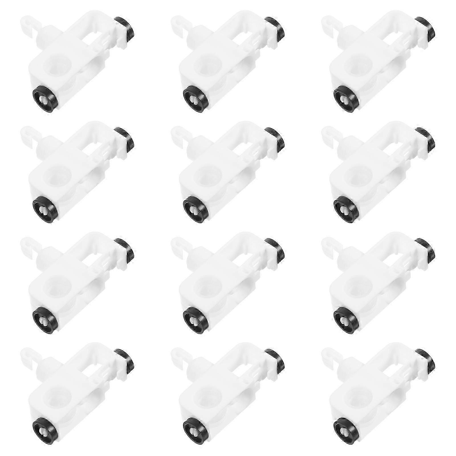 Smooth Sliding Vertical Blind Carriers compatible with Replacement 12Pcs Kit