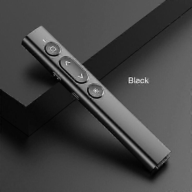 Rechargeable Wireless Presenter For Powerpoint Presentation Ppt Red Light Pointer Remote Control Presentation [MI]