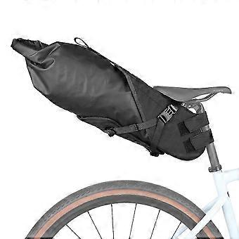14L Bicycle Seat Bag, Bike Mountain Road Black, Adjustable Strap, Mount