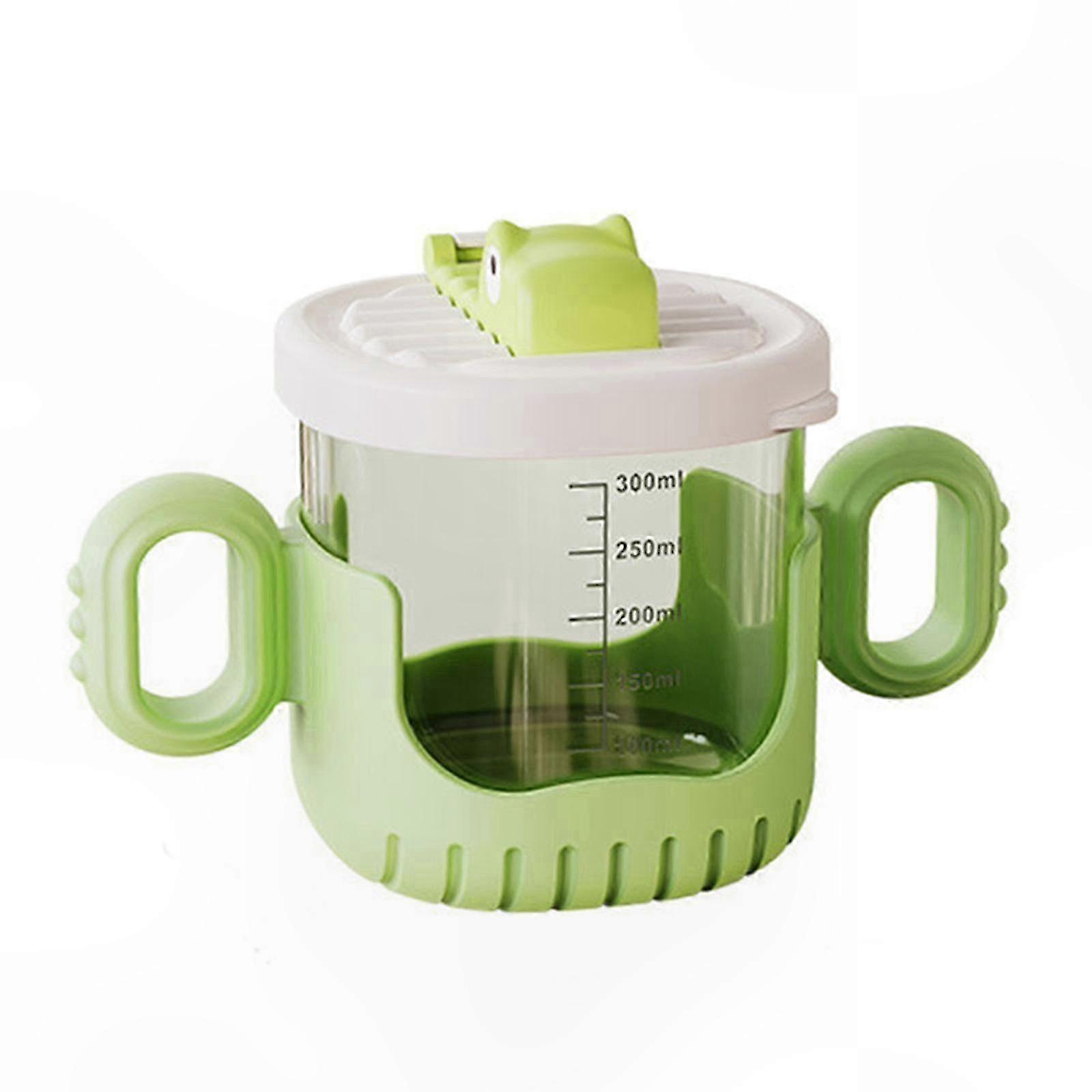 300ml Free-Flow Silicone Straw Training Cup