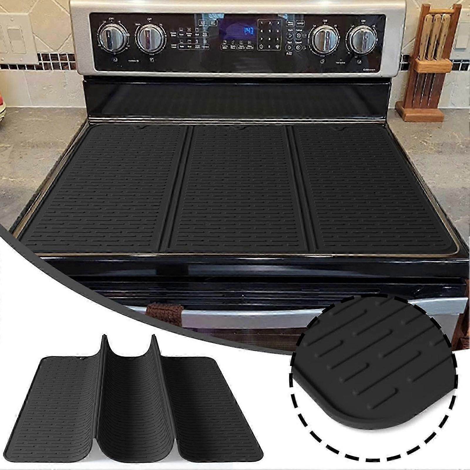 Multi-purpose silicone drying mat for kitchen Heat Resistant Post-meal Cleanup