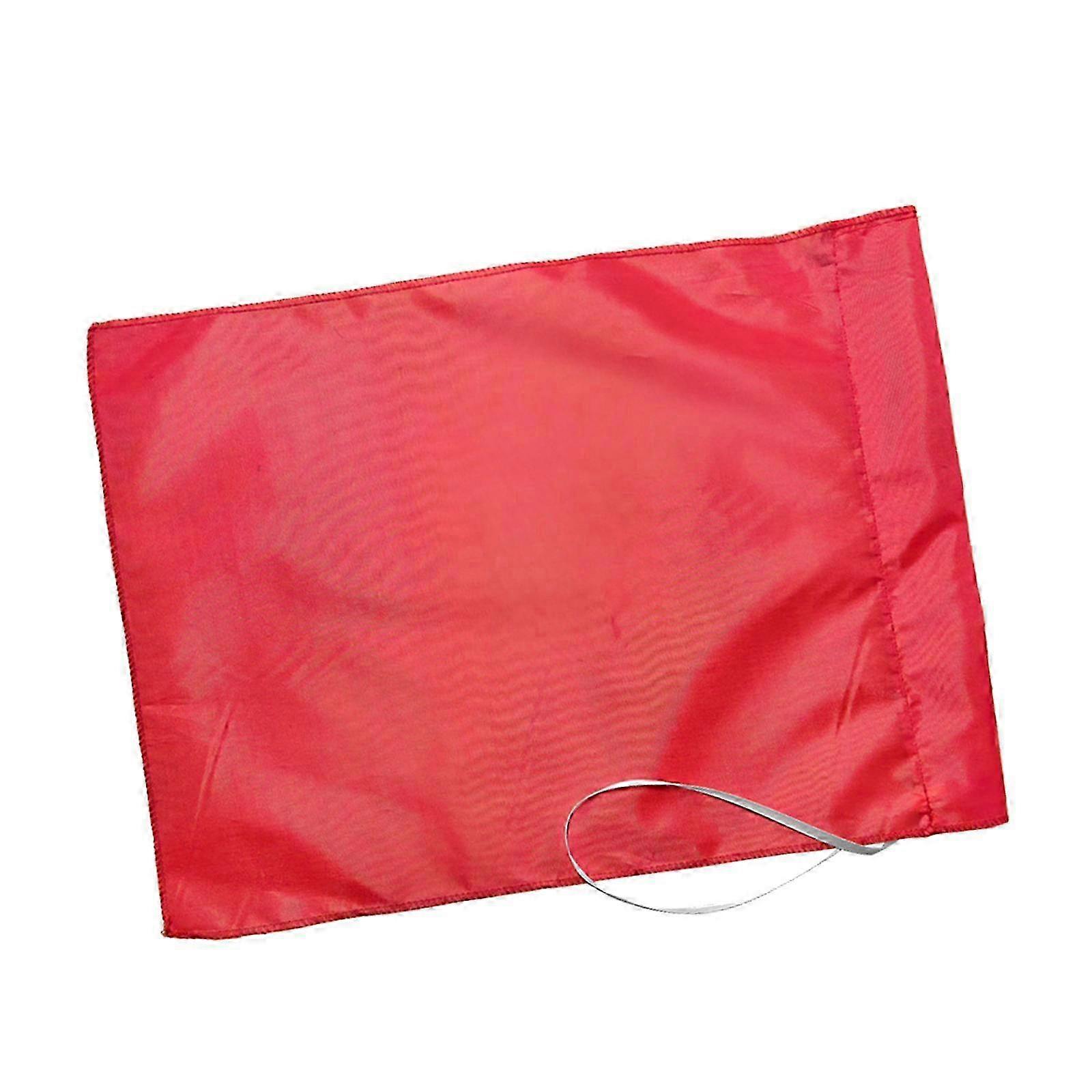 Red Polyester Practice Corner Flag