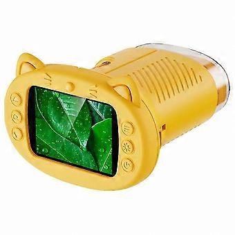 Microscopio portatile per bambini con ingrandimento 1000x per l'apprendimento e l'esplorazione scientifica