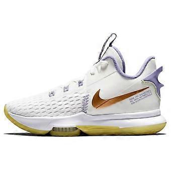 Nike LeBron Witness 5 'Summit White Metallic Bronze' CQ9380-102