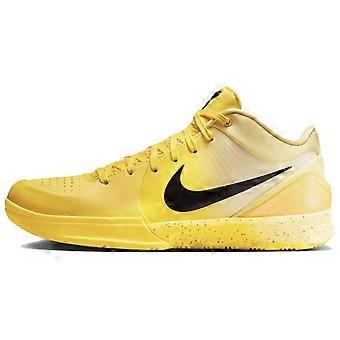 Tênis de basquete Nike Zoom Kobe 4 de cano baixo, antiderrapante e resistente à abrasão, masculino, amarelo IH0587-700