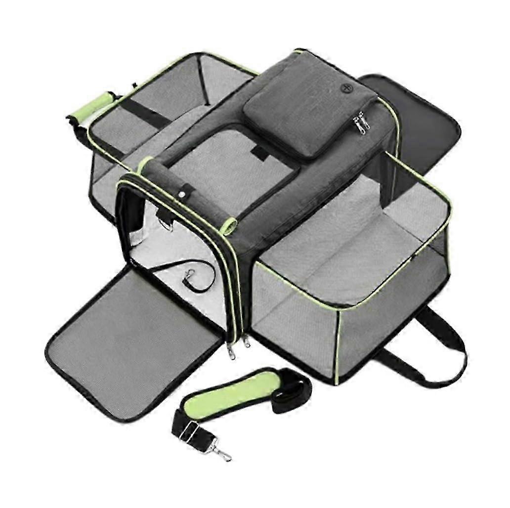 Ventilated Expandable Small Pet Carrier Backpack