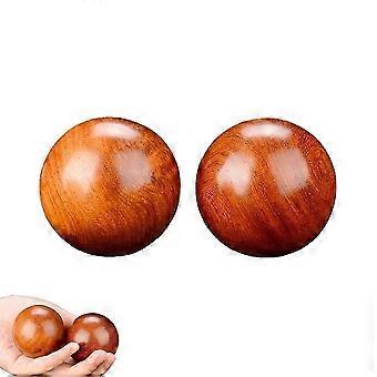 Impugnatura a sfera in legno naturale per le mani