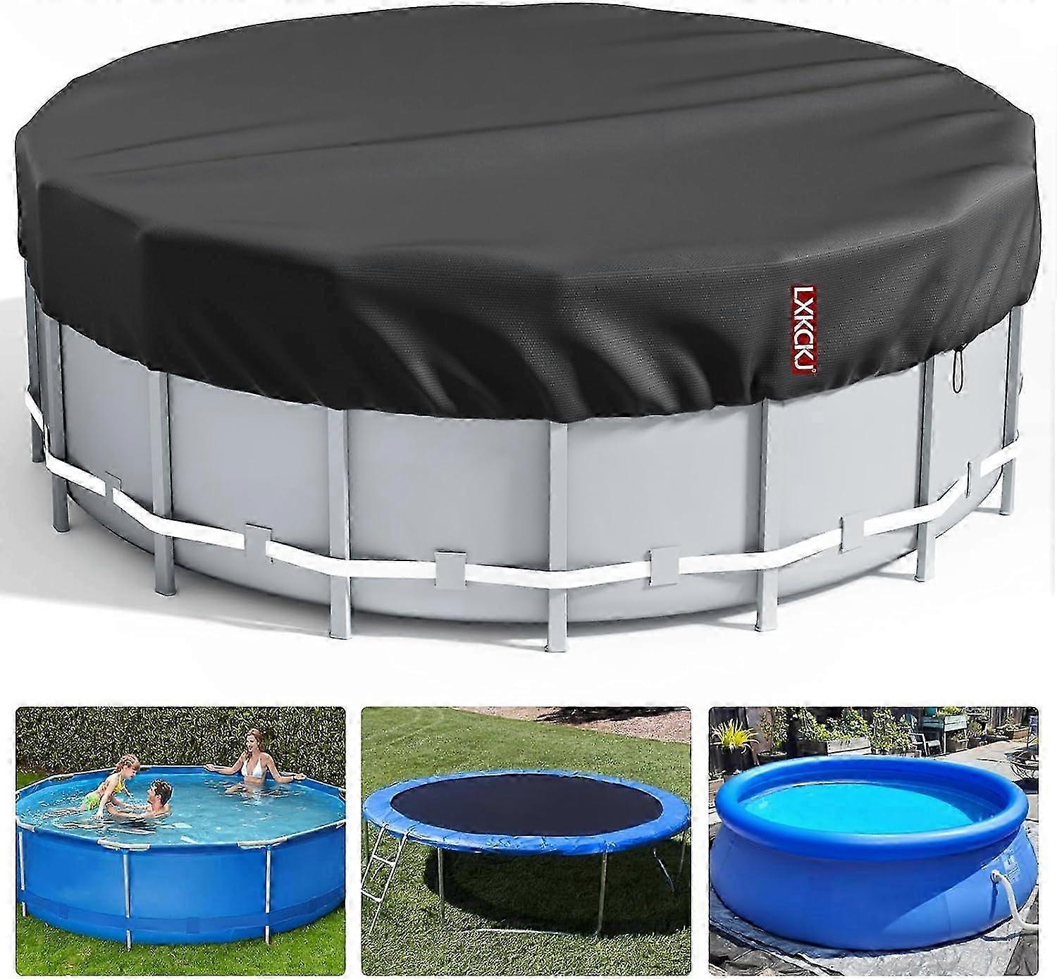 Solar Pool Cover 18 Ft Silver PE