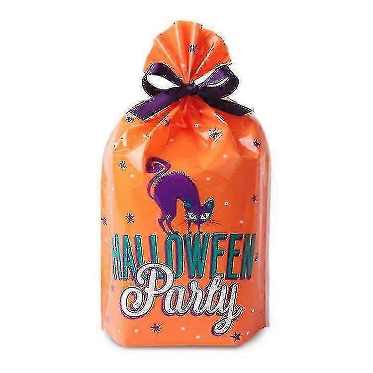 Halloween Flat-Bottom Candy Pouches